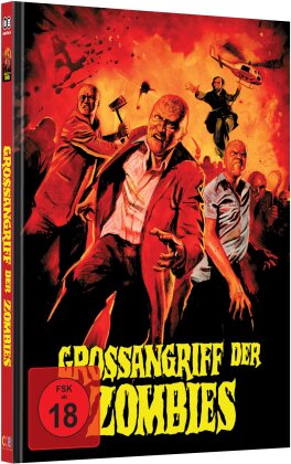 Grossangriff der Zombies (1980) (Cover C, Limited Edition, Mediabook, Blu-ray + DVD)