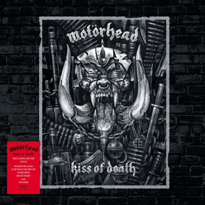 Motörhead - Kiss Of Death (2023 Reissue, BMG Rights Management, Édition Limitée, Silver Vinyl, LP)