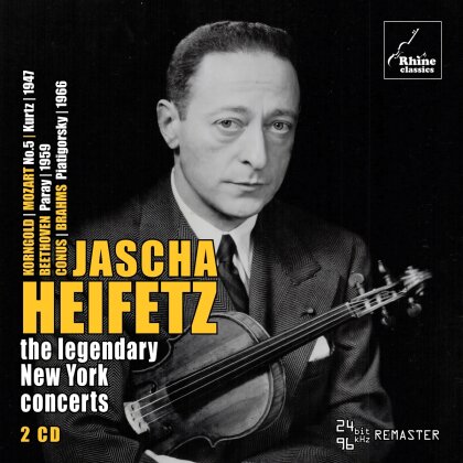 Jascha Heifetz - Legendary New York Concerts (2 CDs)