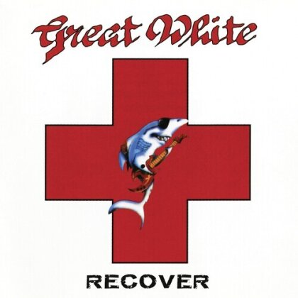 Great White - Recover (2023 Reissue, Deadline Music, White/Red Vinyl, LP)