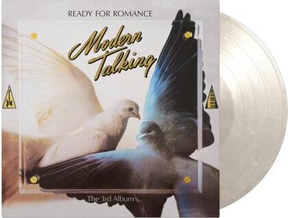 Modern Talking - Ready For Romance (2023 Reissue, Music On Vinyl, Limited to 2000 Copies, Numbered, White Marbled Vinyl, LP)