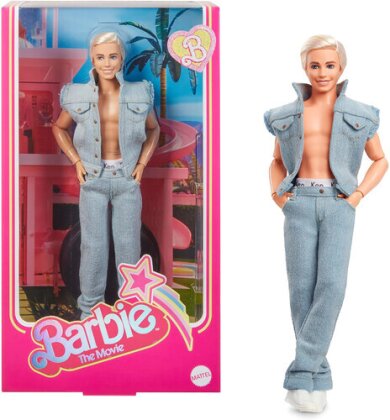 Barbie - Barbie Movie Ken Doll Wearing All Denim Matching