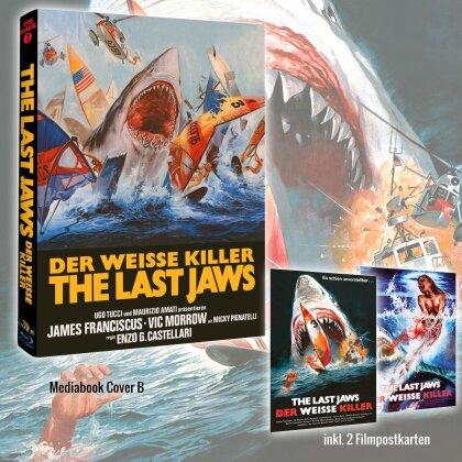 The Last Jaws - Der weisse Killer (1981) (Cover B, Sammeledition inkl. 2 Postkarten, Limited Edition, Mediabook)