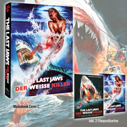 The Last Jaws - Der weisse Killer (1981) (Cover C, Sammeledition inkl. 2 Postkarten, Limited Edition, Mediabook)