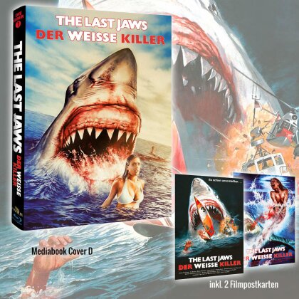 The Last Jaws - Der weisse Killer (1981) (Cover D, Sammeledition inkl. 2 Postkarten, Limited Edition, Mediabook)