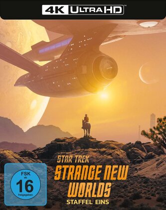 Star Trek: Strange New Worlds - Staffel 1 (Limited Edition, Steelbook, 2 4K Ultra HDs)