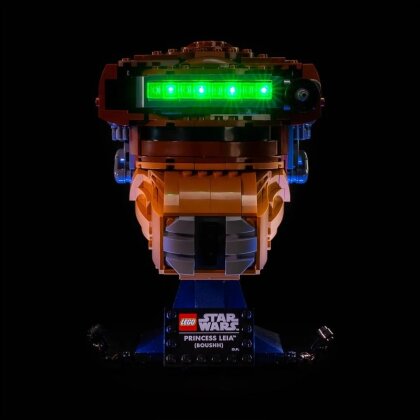 Light My Bricks - LED Licht Set für LEGO® 75351 Star Wars Pincess Leia (Boushh) Helm
