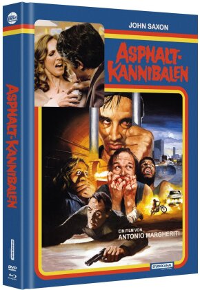 Asphalt-Kannibalen (1980) (Cover C, Limited Edition, Mediabook, Uncut, Blu-ray + DVD)