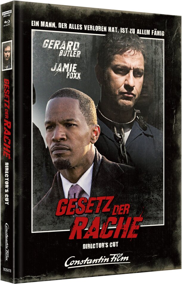 Gesetz der Rache (2009) (Cover C, Director's Cut, Limited Edition, Mediabook, 4K Ultra HD + Blu-ray)
