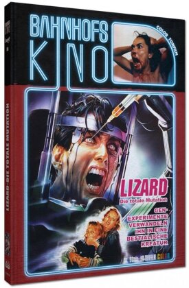 Lizard - Die totale Mutation (1990) (Cover B, Bahnhofskino, Limited Edition, Mediabook, Blu-ray + DVD)