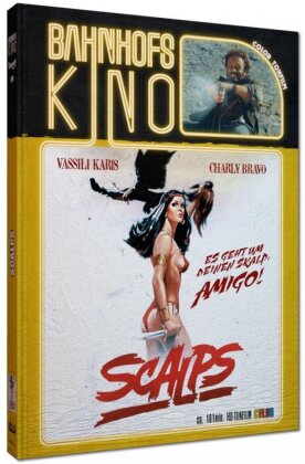 Scalps (1987) (Cover C, Bahnhofskino, Édition Limitée, Mediabook, Blu-ray + DVD)