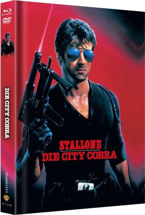 Die City Cobra (1986) (Cover A, Edizione Limitata, Mediabook, Blu-ray + DVD)