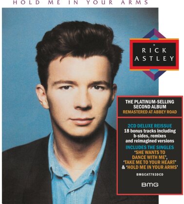 Rick Astley - Hold Me In Your Arms (2023 Reissue, 2023 Remaster, BMG Rights Management, 2 CDs)