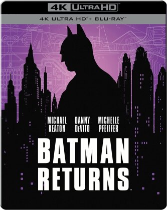 Batman - Le défi - Batman Returns (1992) (Limited Edition, Steelbook, 4K Ultra HD + Blu-ray)
