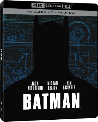 Batman (1989) (Edizione Limitata, Steelbook, 4K Ultra HD + Blu-ray)