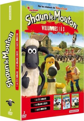 Shaun le mouton - Volumes 1 à 3 (3 DVD)