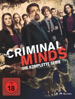 Criminal Minds - Die komplette Serie - Staffel 1-15 (Complete box, 78 DVDs)