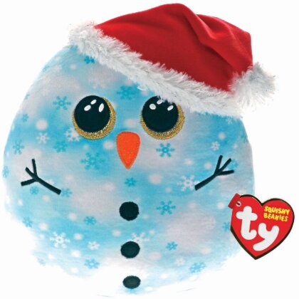 Snowman Squishy Beanie 20 cm, Material: 100% Polyester geprüft nach EN-71. Farbe - mehrfarbig