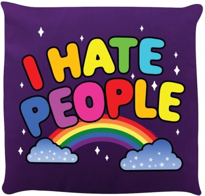 I Hate People - Cushion