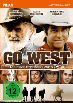 Go West - Die komplette Serie (Pidax Western-Klassiker, 4 DVDs)