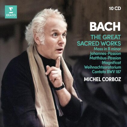 Johann Sebastian Bach (1685-1750) & Michel Corboz - The Great Sacred Works (10 CDs)
