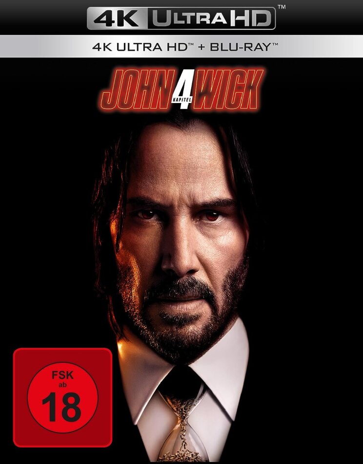 John Wick: Kapitel 4 (2023) (4K Ultra HD + Blu-ray)