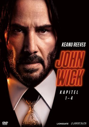John Wick: Kapitel 1-4 (4 DVDs)