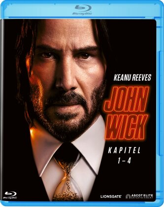 John Wick: Kapitel 1-4 (4 Blu-rays)