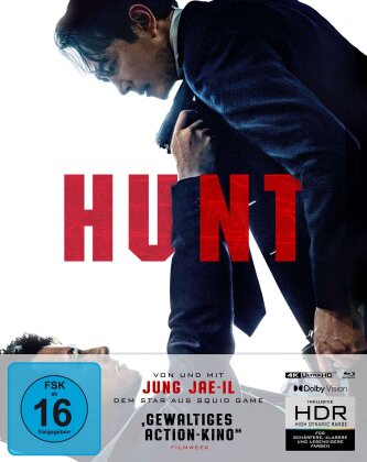 Hunt (2022) (Limited Edition, Steelbook, 4K Ultra HD + Blu-ray)