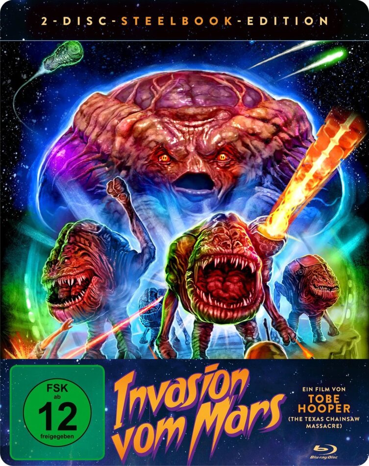 Invasion vom Mars (1986) (Limited Edition, Steelbook, 2 Blu-rays)