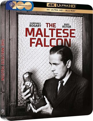 The Maltese Falcon (1941) (s/w, Limited Edition, Steelbook, 4K Ultra HD + Blu-ray)