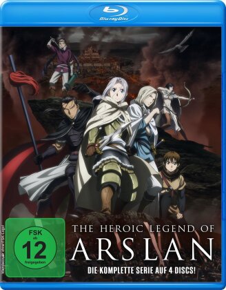 The Heroic Legend of Arslan - Die komplette Serie (4 Blu-rays)