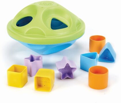 GREENTOYS - Babys Formsortierer 9 Teile