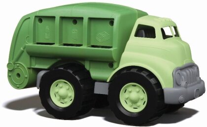 GREENTOYS - Müllwagen für Recycling grün