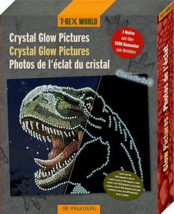 Crystal Glow Pictures / T-Rex World - Spiegelburg-Nr. 18877 / VE = 3 Exemplare