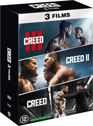 Creed 1-3 - Creed (2015) / Creed 2 (2018) / Creed 3 (2023) (3 DVDs)