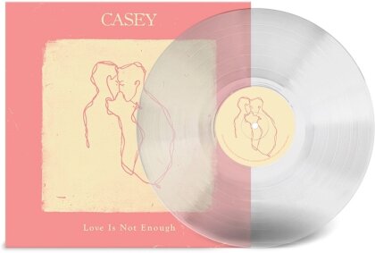 Casey - Love Is Not Enough (2023 Reissue, Hassle UK, Clear Vinyl, LP)