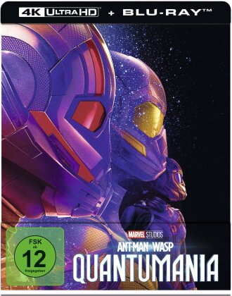 Ant-Man and the Wasp: Quantumania - Ant-Man 3 (2023) (Limited Edition, Steelbook, 4K Ultra HD + Blu-ray)