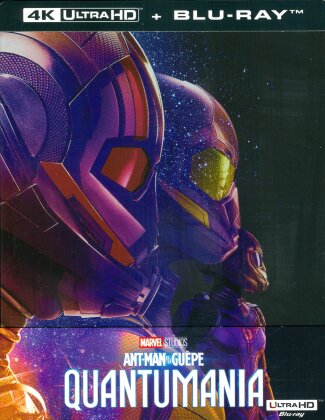 Ant-Man et la Guêpe: Quantumania - Ant-Man 3 (2023) (Limited Edition, Steelbook, 4K Ultra HD + Blu-ray)