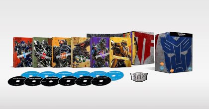 Bumblebee + Transformers 1-5 - 6-Movie Collection (Édition Limitée, Steelbook, 6 4K Ultra HDs + 6 Blu-ray)