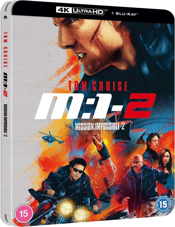 Mission: Impossible 2 (2000) (Limited Edition, Steelbook, 4K Ultra HD + Blu-ray)