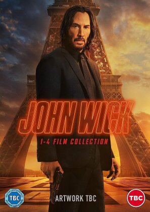 John Wick 1-4 - Film Collection (4 DVDs)