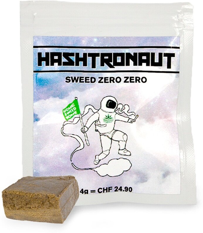 Sweed Hashtronaut Zero Zero (4g) - (CBD: 35%, THC: 0.95%)