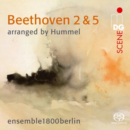 Ensemble1800berlin & Ludwig van Beethoven (1770-1827) - Symphonies 2 & 5 arranged by Hummel (Hybrid SACD)