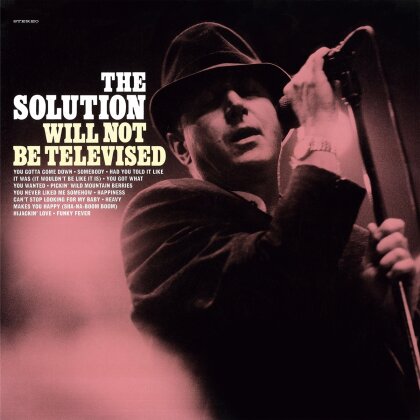The Solution - Will Not Be Televised (2023 Reissue, Bang Records, LP)