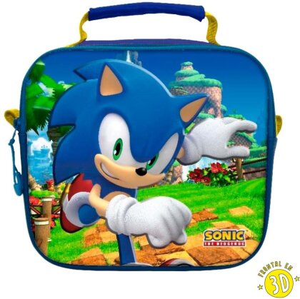Sac à goûter - Enfant - Sonic Run - Sonic - 28 cm