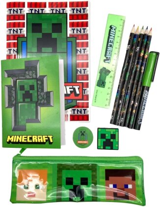 Minecraft: Creeper - Stationery Set - Backtoschool