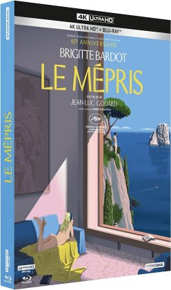 Le mépris (1963) (60th Anniversary Edition, 4K Ultra HD + Blu-ray)