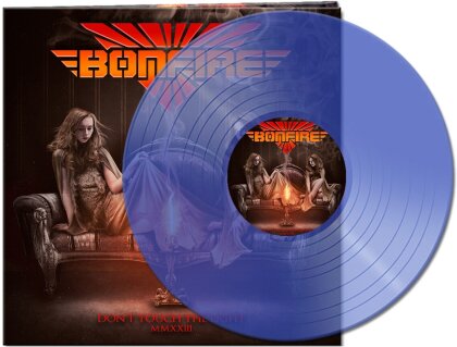 Bonfire - Don't Touch The Light - MMXXIII (2023 Reissue, AFM Records, Gatefold, Limited Edition, Clear Blue Vinyl, LP)