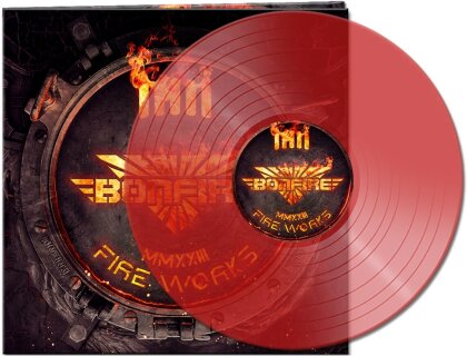 Bonfire - Fireworks - MMXXIII (2023 Reissue, Gatefold, Clear Red Vinyl, LP)